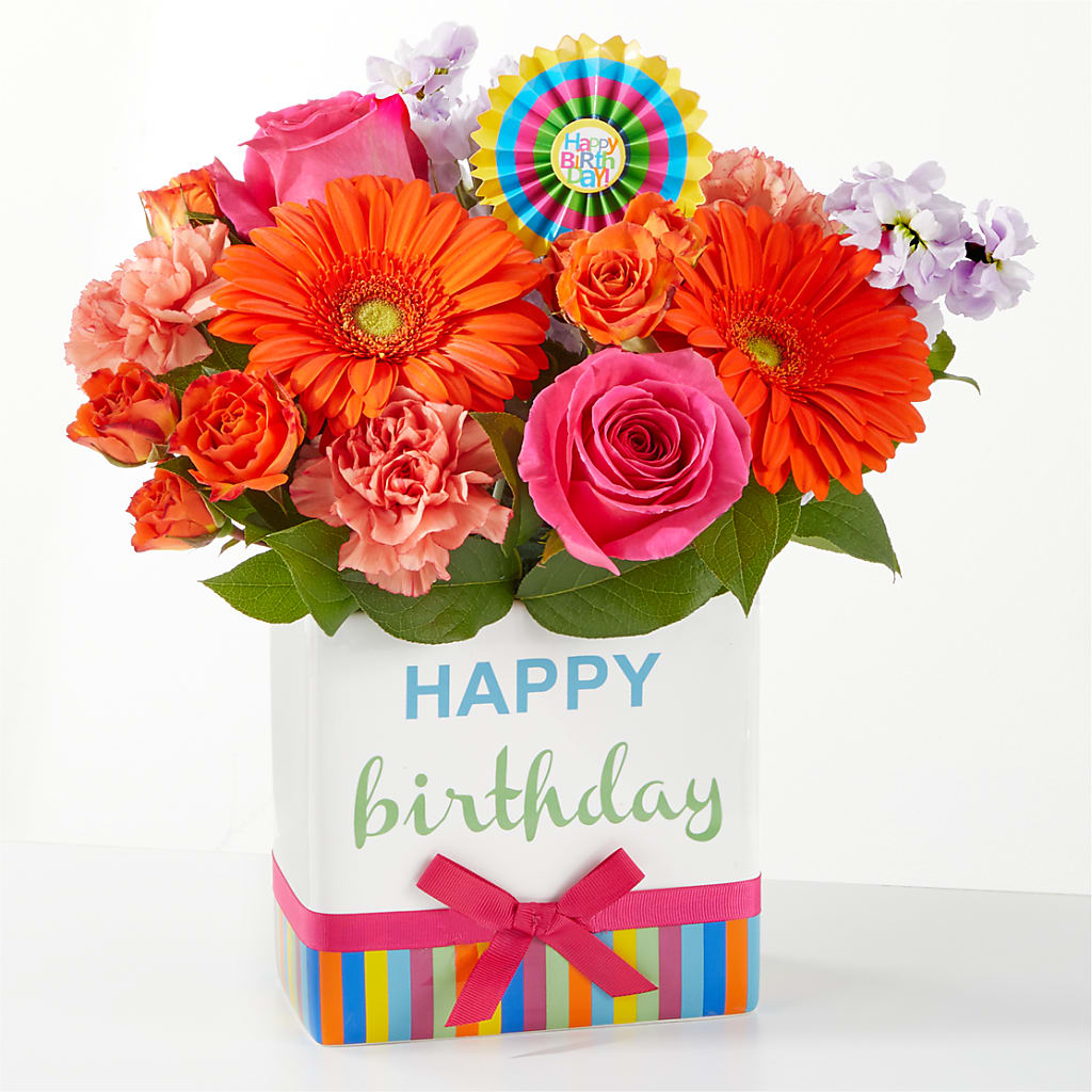 Birthday Surprise Bouquet – FLOWERS BY BAUERS & GREENHOUSE, Jarrettsville MD