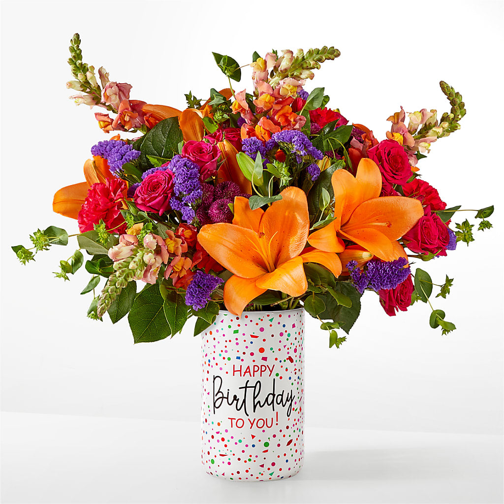 Birthday Palooza Bouquet – FLOWERS BY BAUERS & GREENHOUSE, Jarrettsville MD