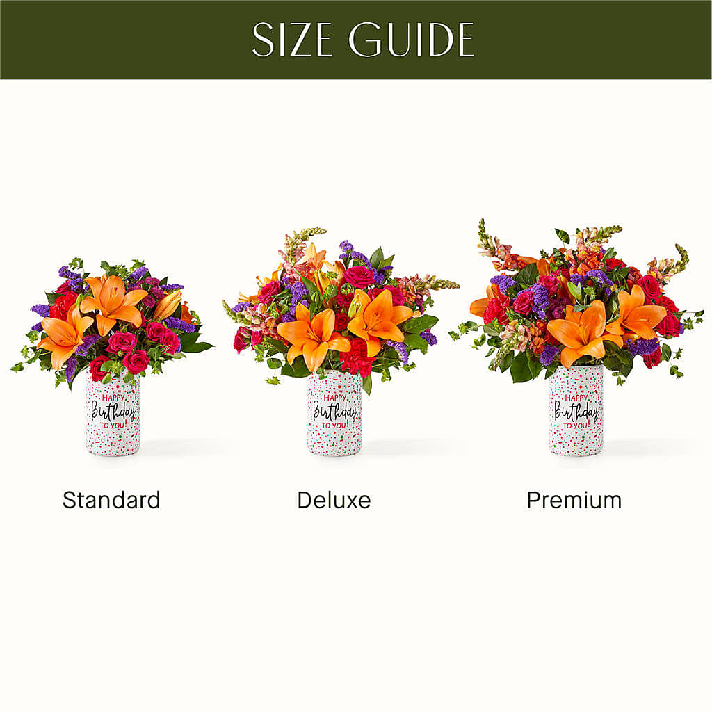 Birthday Palooza Bouquet – FLOWERS BY BAUERS & GREENHOUSE, Jarrettsville MD