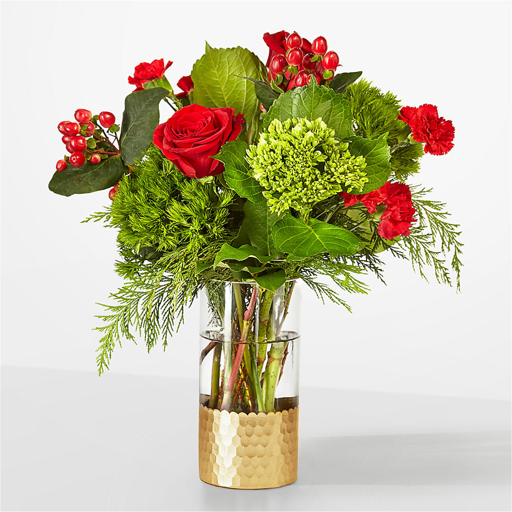 Plaid Throw Bouquet – FLOWERS BY BAUERS & GREENHOUSE, Jarrettsville MD
