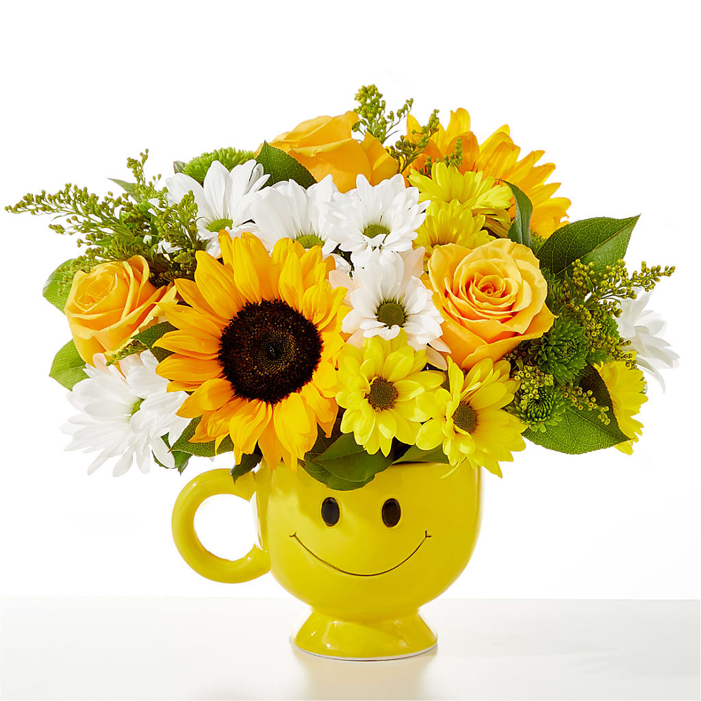 Be Happy Bouquet – FLOWERS BY BAUERS & GREENHOUSE, Jarrettsville MD