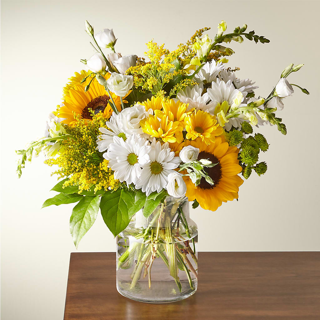 Hello Sunshine Bouquet – FLOWERS BY BAUERS & GREENHOUSE, Jarrettsville MD