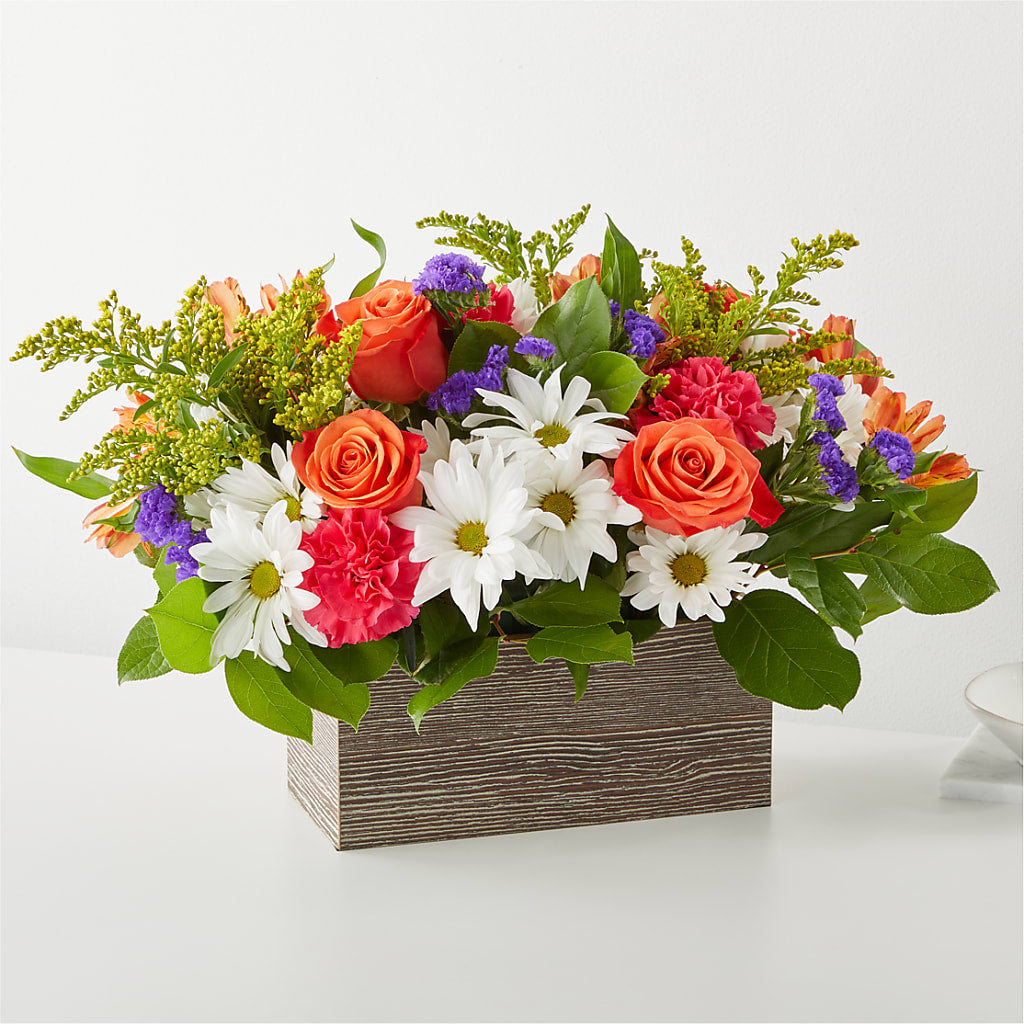 Oopsie Daisy Box Bouquet – FLOWERS BY BAUERS & GREENHOUSE, Jarrettsville MD