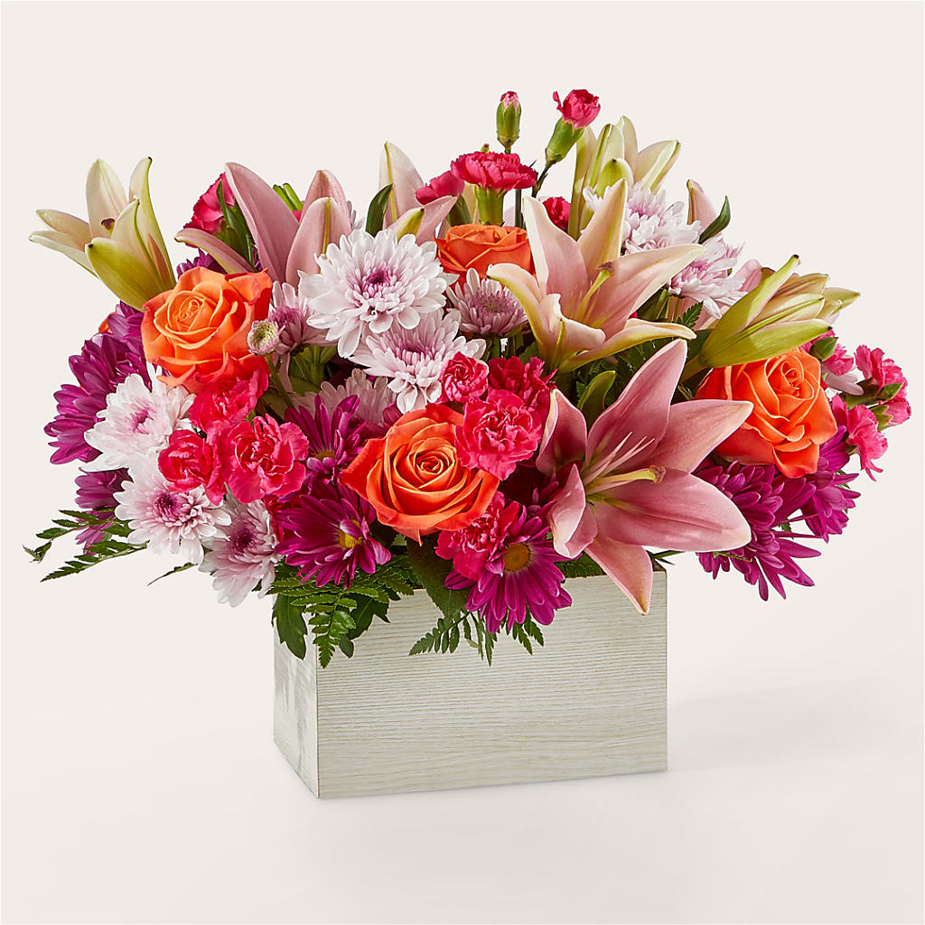 Light of My Life Box Bouquet – FLOWERS BY BAUERS & GREENHOUSE, Jarrettsville MD