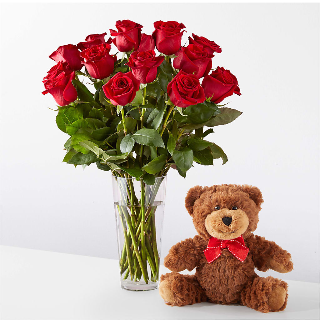 Romantic Long Stem Red Rose Bouquet Bundles – FLOWERS BY BAUERS & GREENHOUSE, Jarrettsville MD