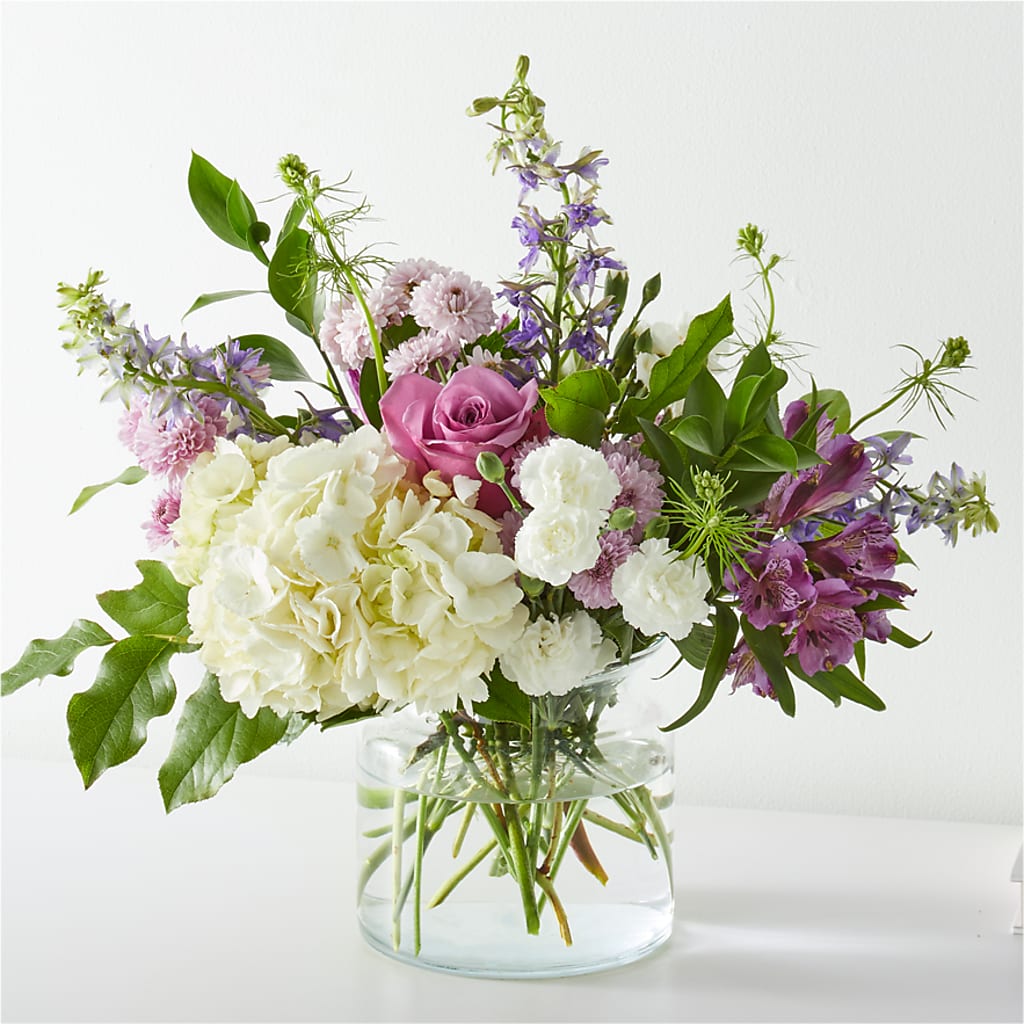 Violet Caress Bouquet – FLOWERS BY BAUERS & GREENHOUSE, Jarrettsville MD