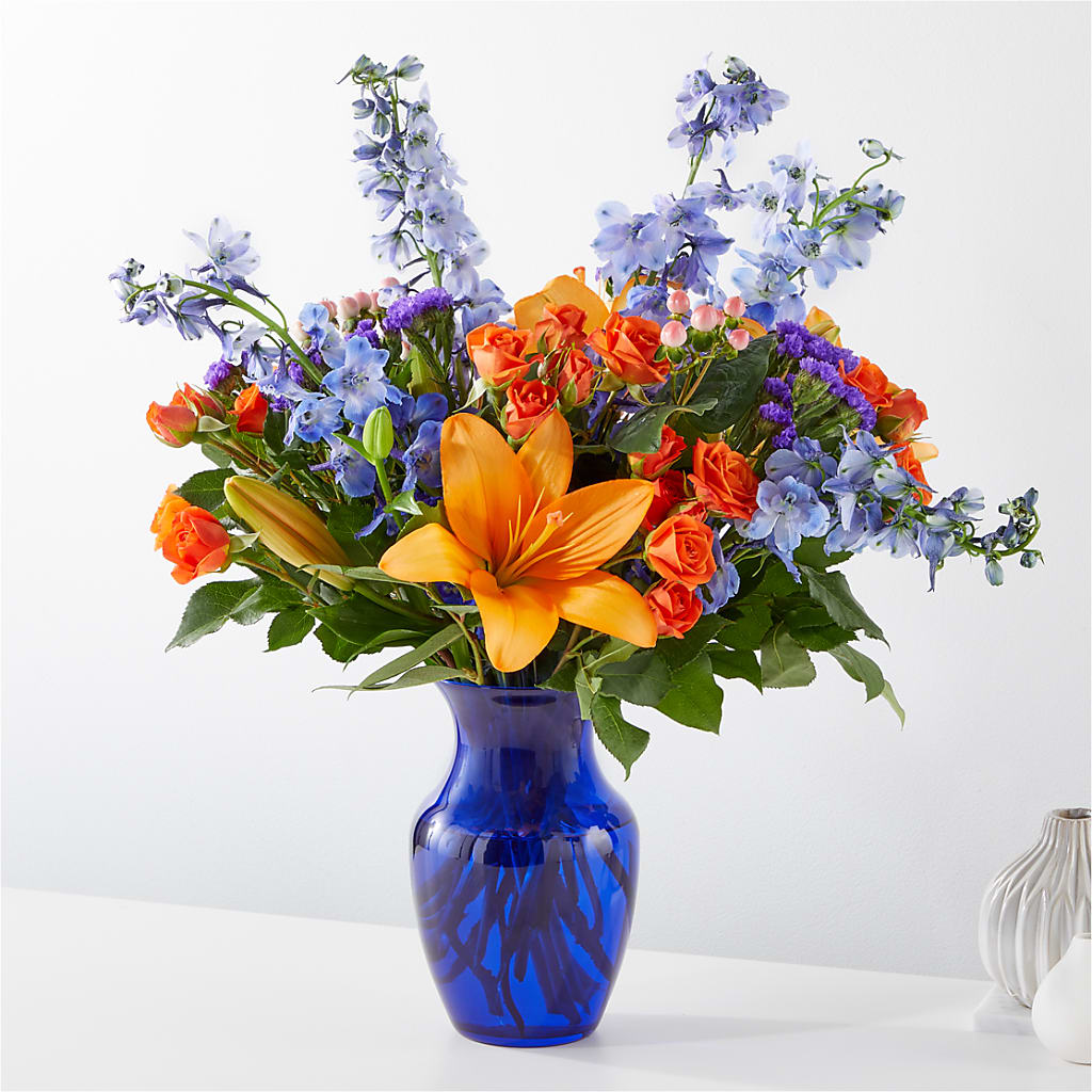 Radiant Citrus Bouquet – FLOWERS BY BAUERS & GREENHOUSE, Jarrettsville MD