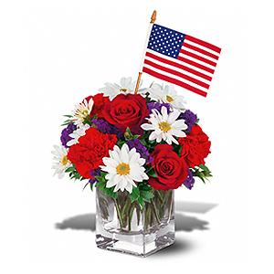 Flowers By Bauers Patriot Bouquet – FLOWERS BY BAUERS & GREENHOUSE, Jarrettsville MD