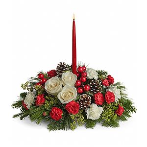 Flowers By Bauers Christmas Aglow