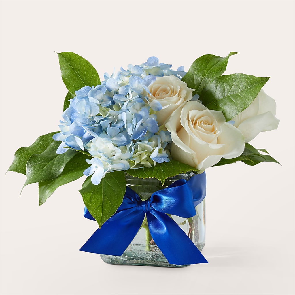 Sky Blue Delight Bouquet – FLOWERS BY BAUERS & GREENHOUSE, Jarrettsville MD