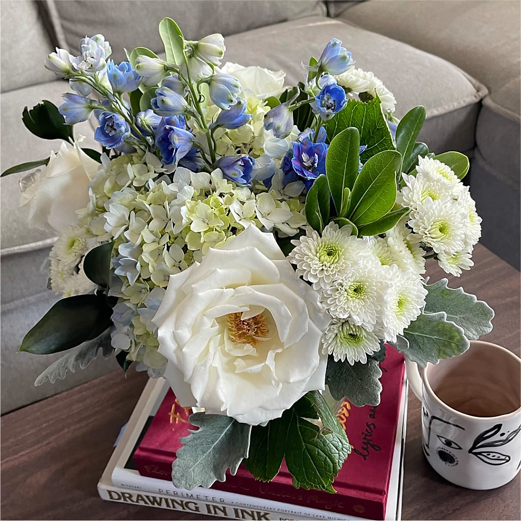 Clear Skies Bouquet – FLOWERS BY BAUERS & GREENHOUSE, Jarrettsville MD