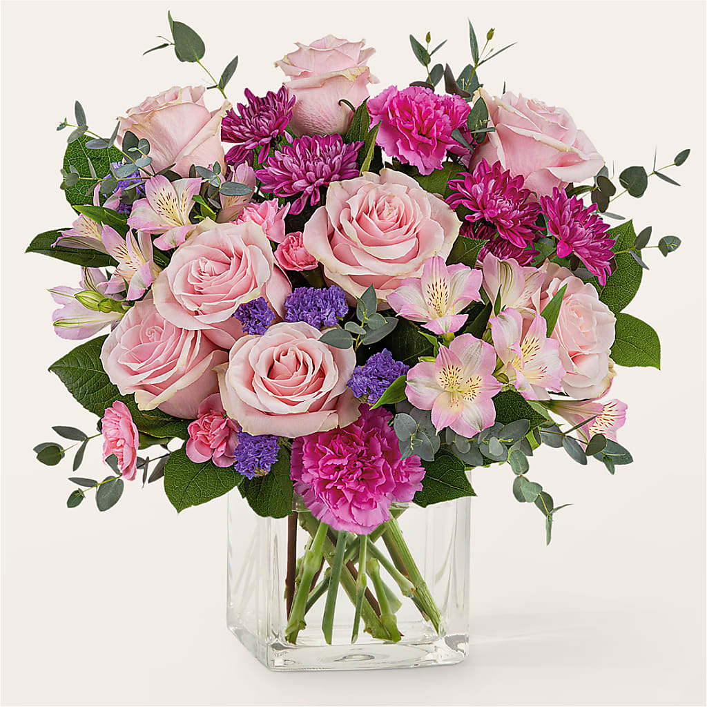 Rosy Radiance Bouquet – FLOWERS BY BAUERS & GREENHOUSE, Jarrettsville MD