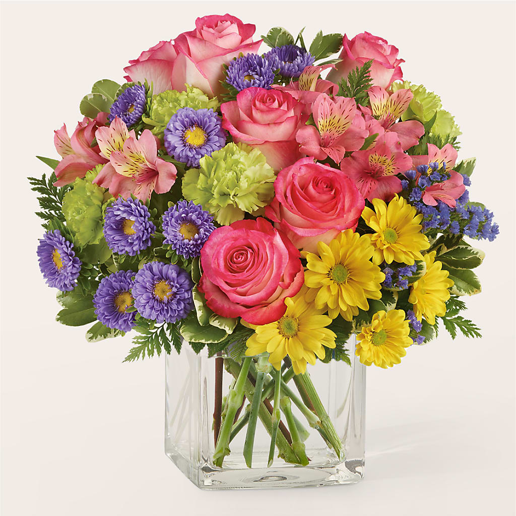 Candy Jar Bouquet – FLOWERS BY BAUERS & GREENHOUSE, Jarrettsville MD