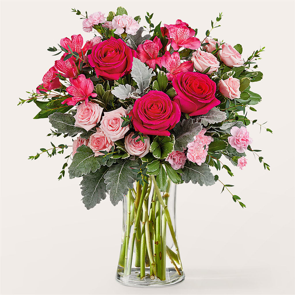 Tickled Pink Bouquet – FLOWERS BY BAUERS & GREENHOUSE, Jarrettsville MD