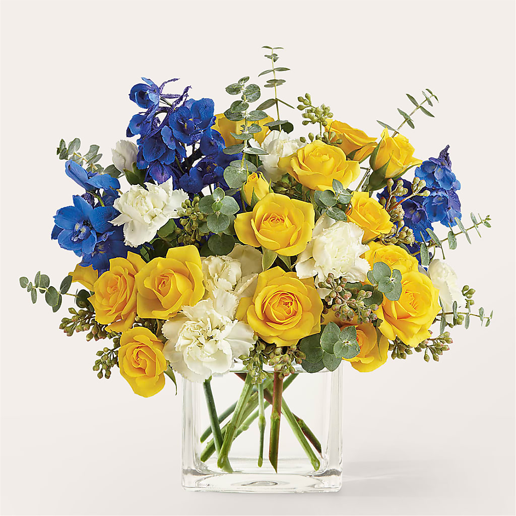 Sparkling Citrine Bouquet – FLOWERS BY BAUERS & GREENHOUSE, Jarrettsville MD
