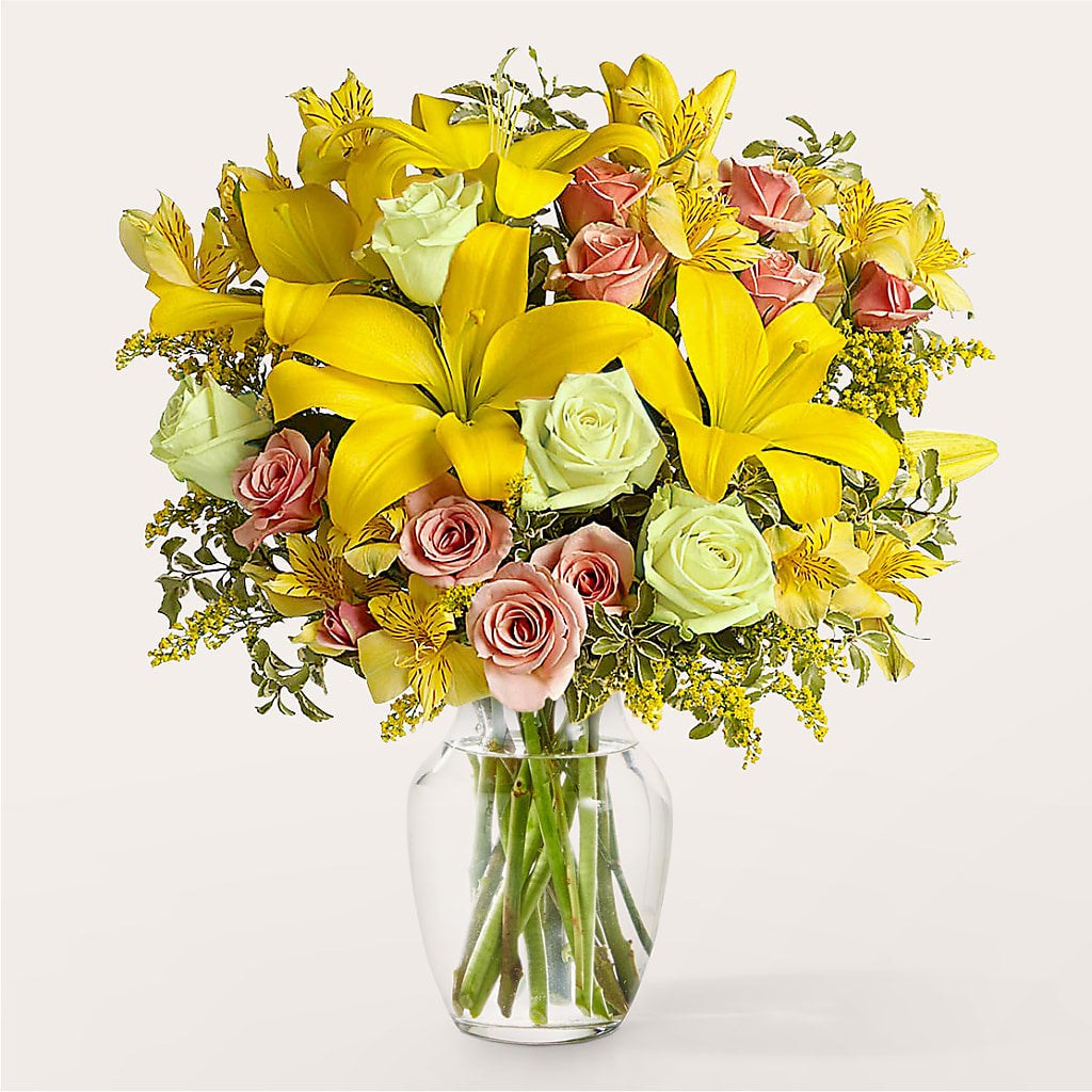 Sunburst Bouquet – FLOWERS BY BAUERS & GREENHOUSE, Jarrettsville MD