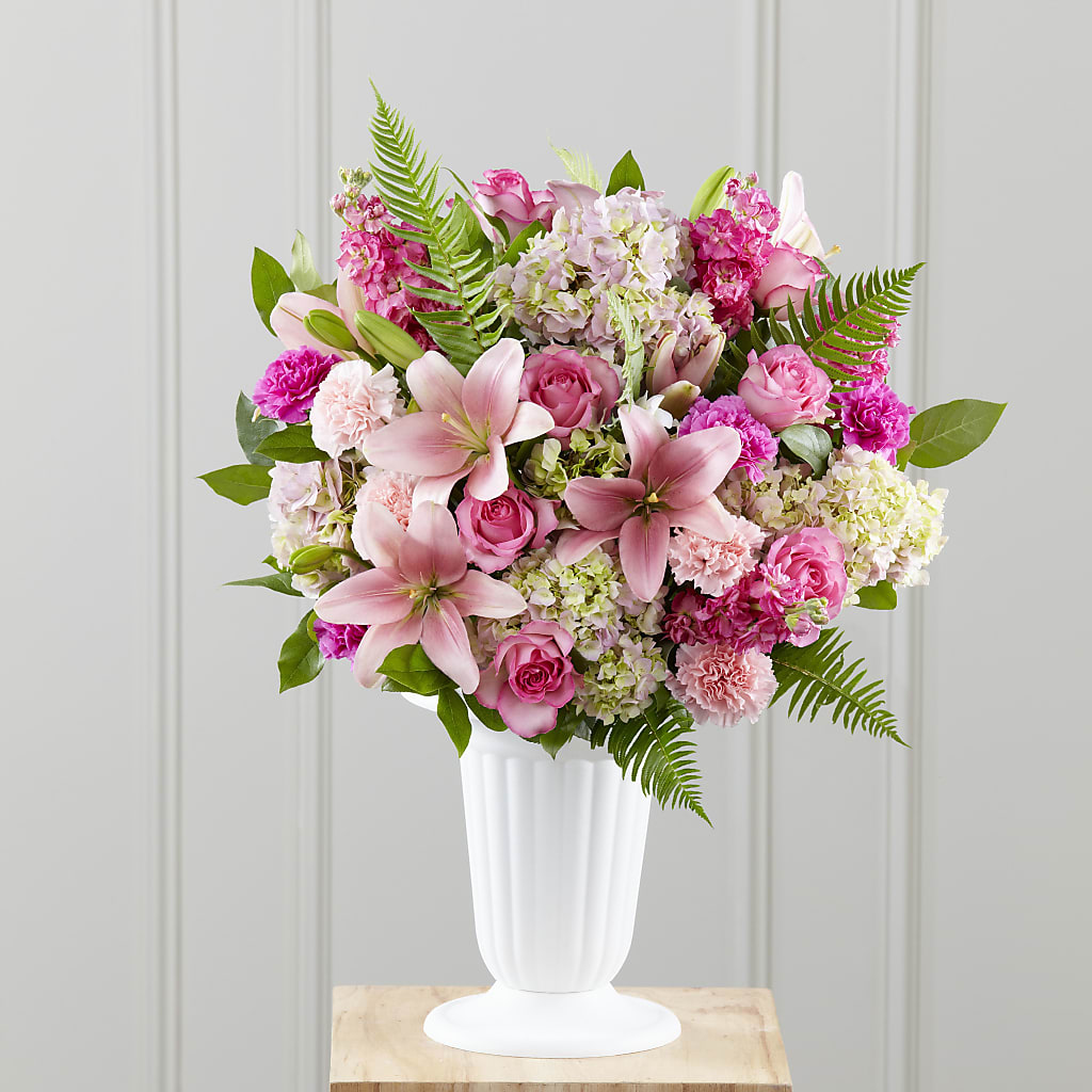Never-Ending Love Arrangement – FLOWERS BY BAUERS & GREENHOUSE, Jarrettsville MD