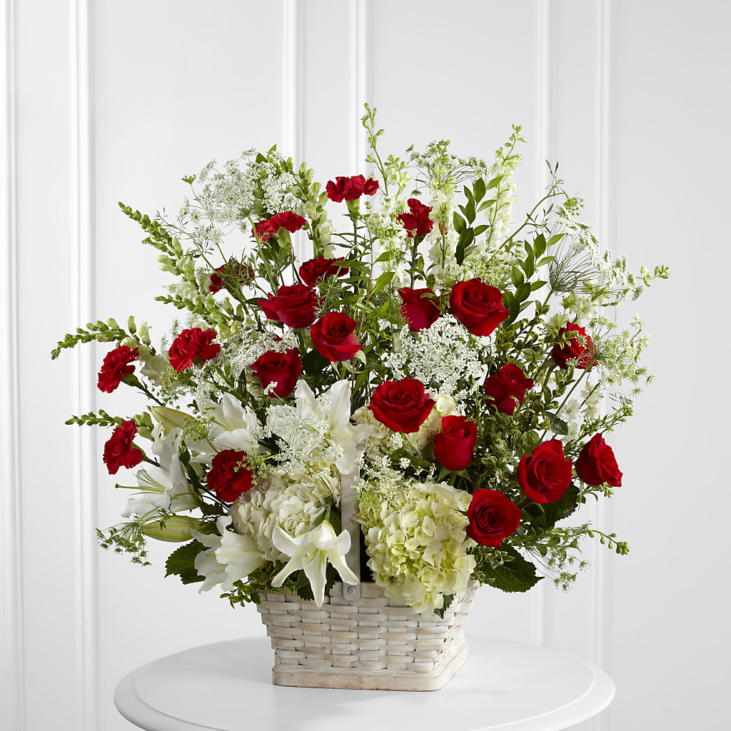 In Loving Memory Arrangement – FLOWERS BY BAUERS & GREENHOUSE, Jarrettsville MD