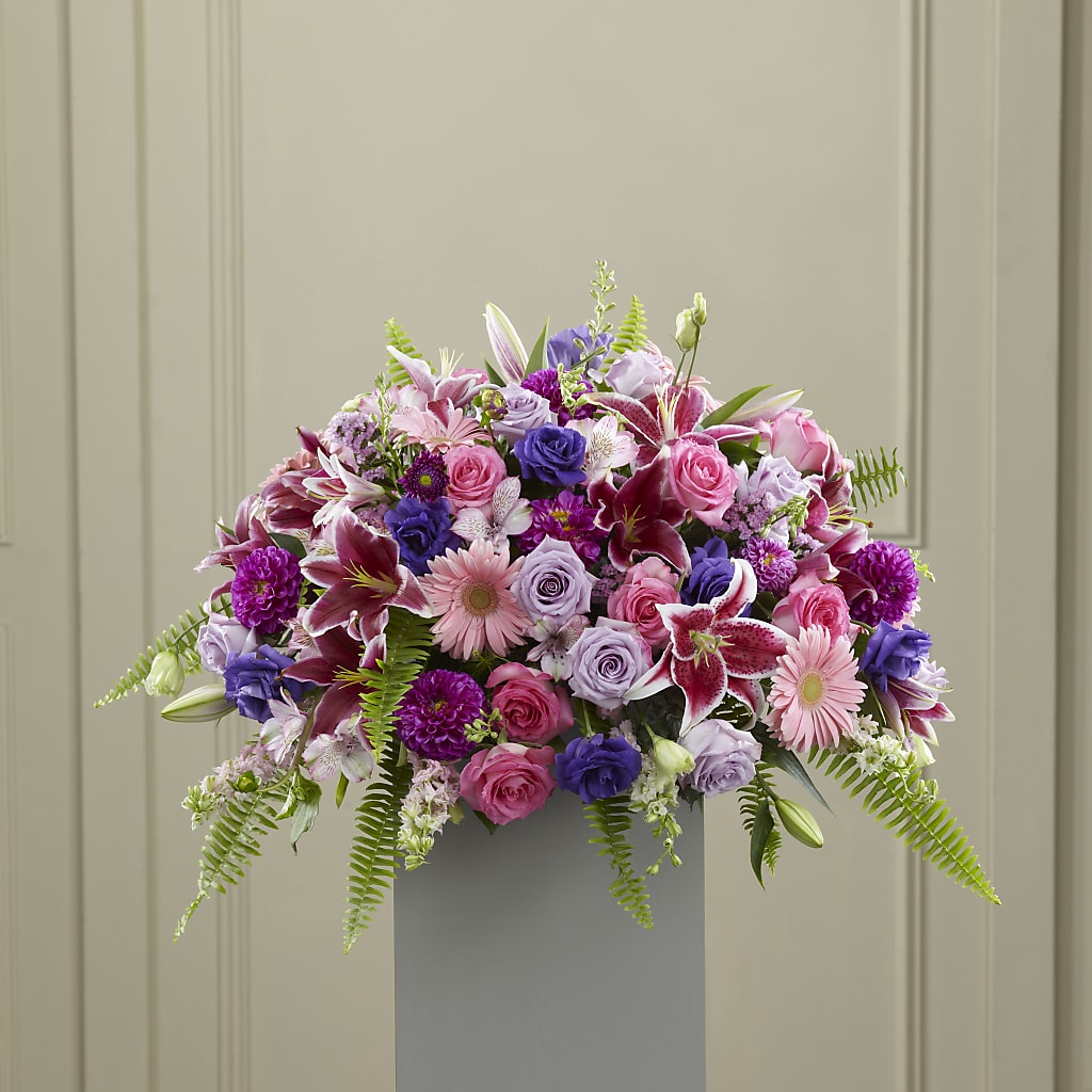 Fare Thee Well Pedestal – FLOWERS BY BAUERS & GREENHOUSE, Jarrettsville MD