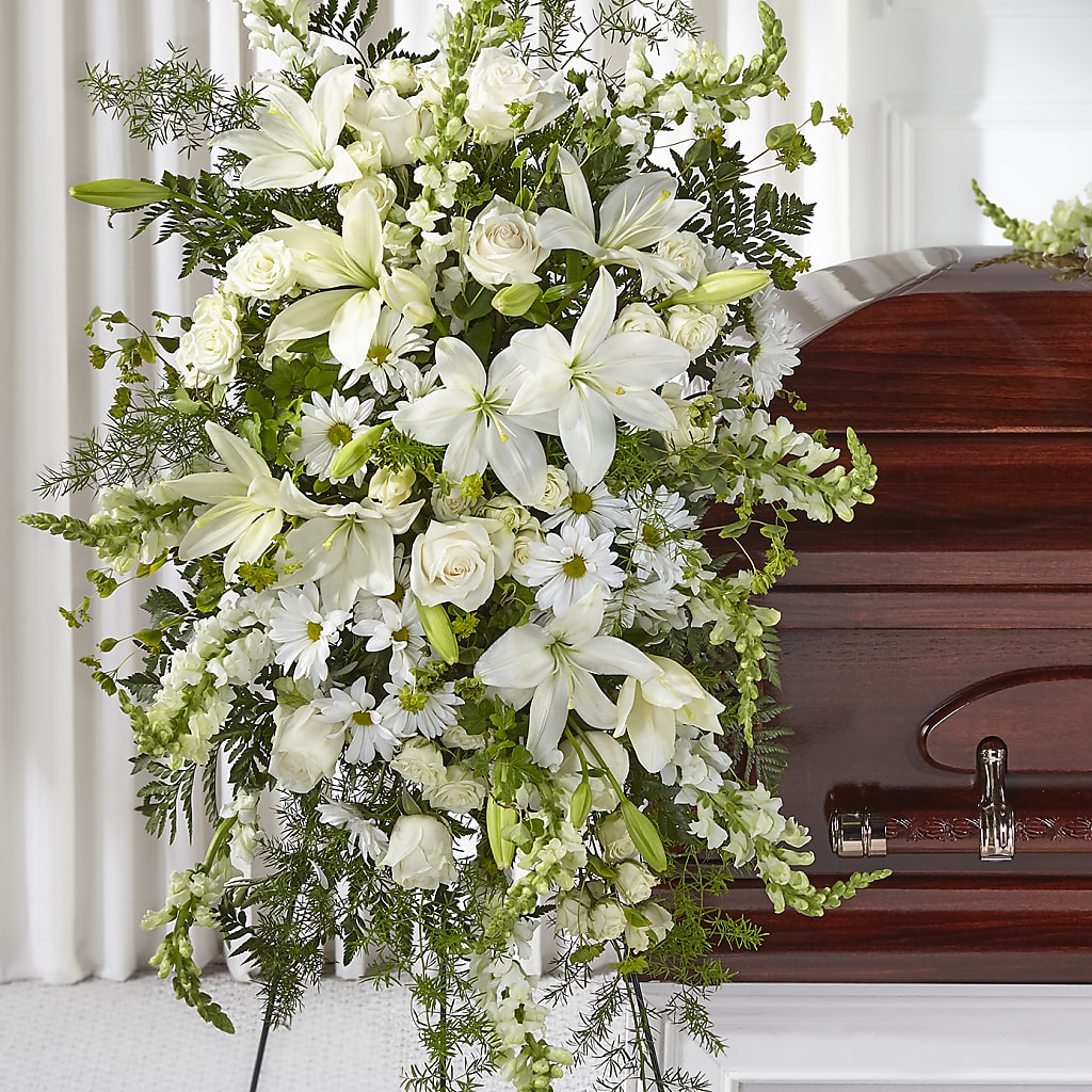 Loving Thoughts Standing Spray – FLOWERS BY BAUERS & GREENHOUSE, Jarrettsville MD