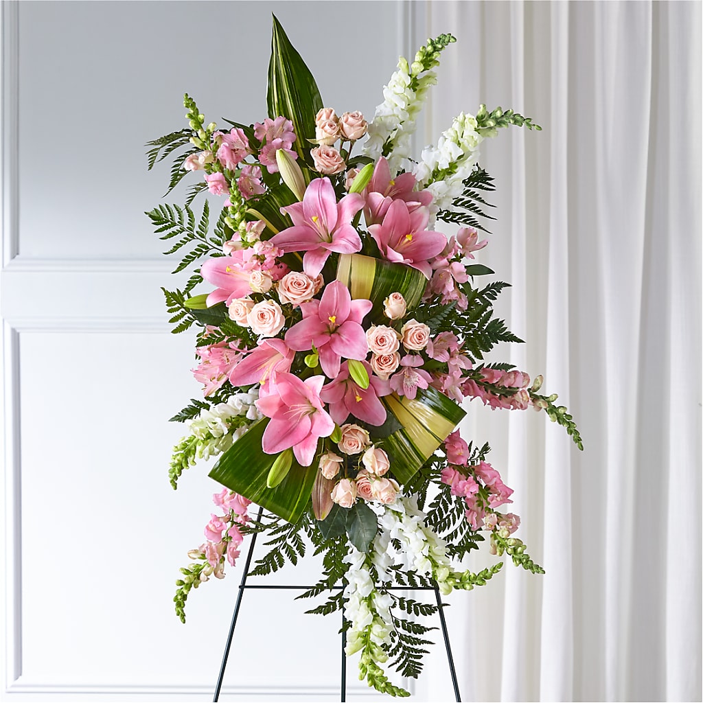 Elegant Embrace Standing Spray – FLOWERS BY BAUERS & GREENHOUSE, Jarrettsville MD