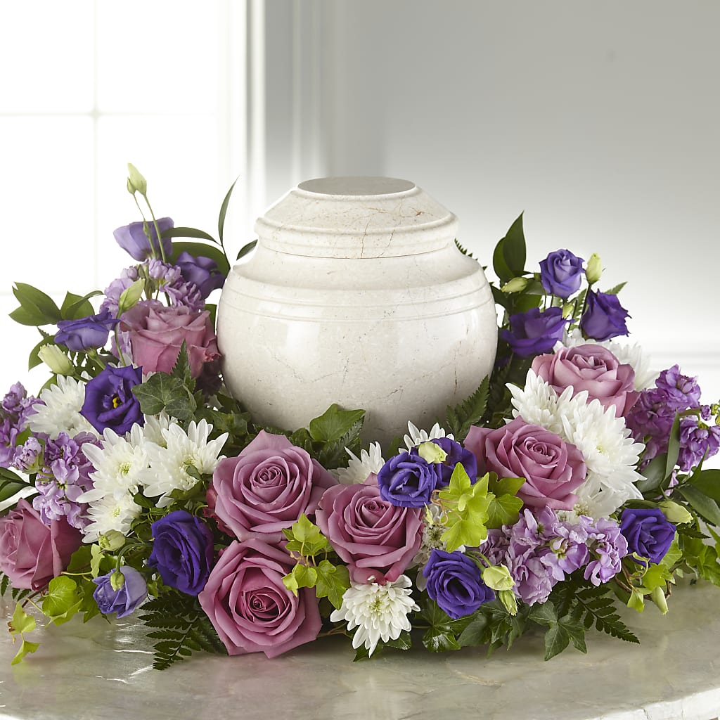Blooming Sympathy Cremation Adornment – FLOWERS BY BAUERS & GREENHOUSE, Jarrettsville MD