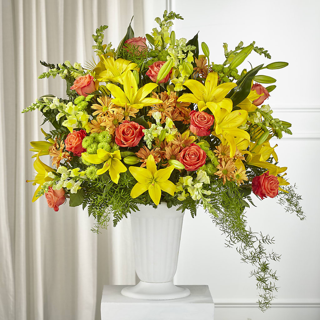 Fall Sentiments Arrangement – FLOWERS BY BAUERS & GREENHOUSE, Jarrettsville MD