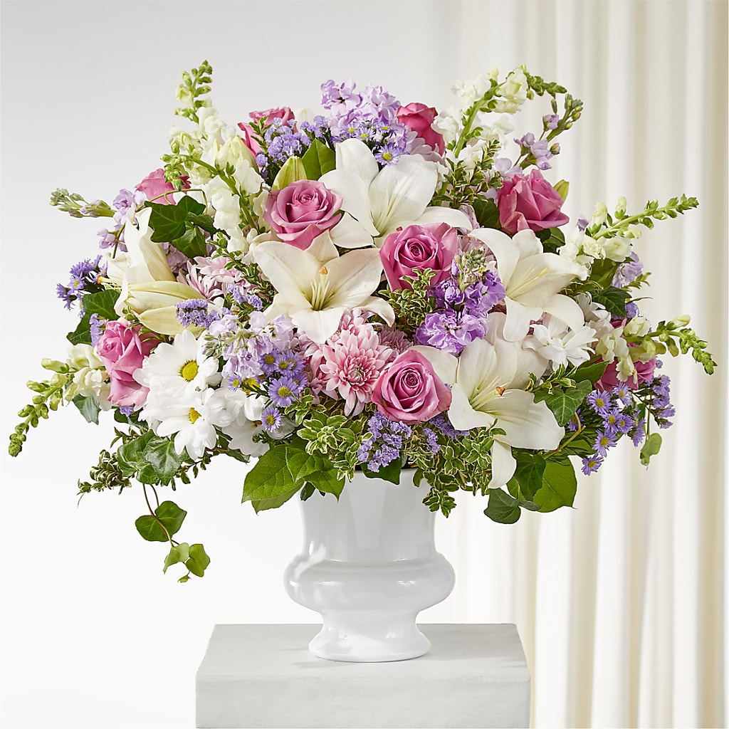 Remarkable Life Urn Arrangement – FLOWERS BY BAUERS & GREENHOUSE, Jarrettsville MD