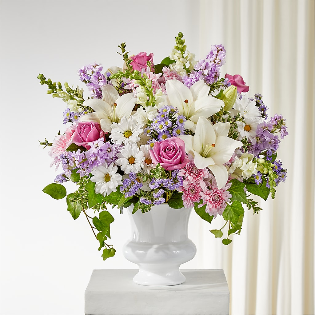 Remarkable Life Urn Arrangement – FLOWERS BY BAUERS & GREENHOUSE, Jarrettsville MD