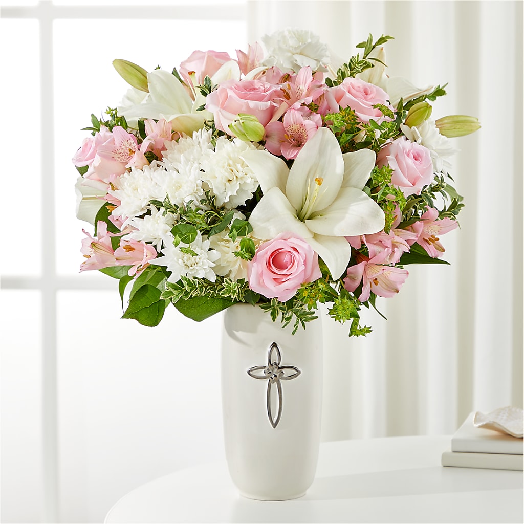 Kindly Devoted Bouquet – FLOWERS BY BAUERS & GREENHOUSE, Jarrettsville MD