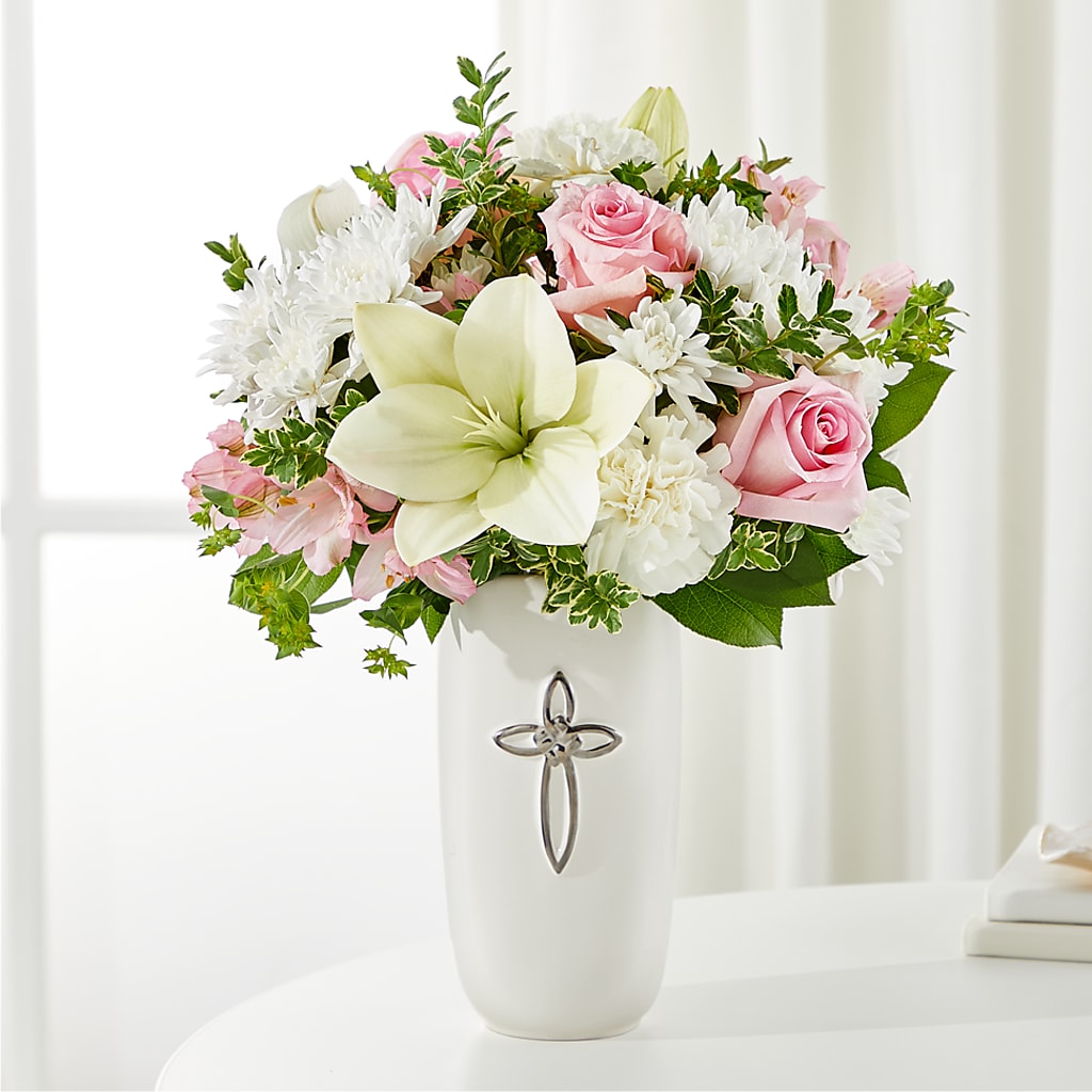 Kindly Devoted Bouquet – FLOWERS BY BAUERS & GREENHOUSE, Jarrettsville MD
