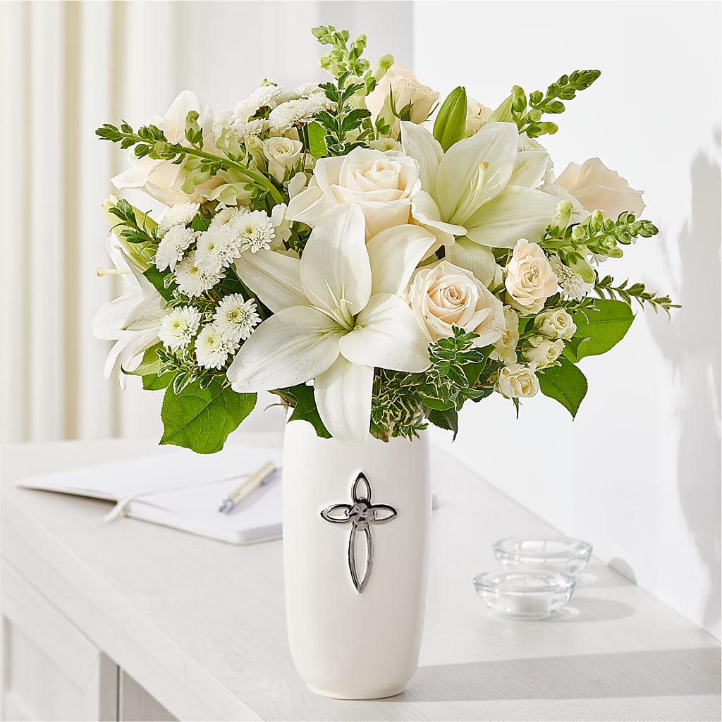 With Grace Bouquet – FLOWERS BY BAUERS & GREENHOUSE, Jarrettsville MD