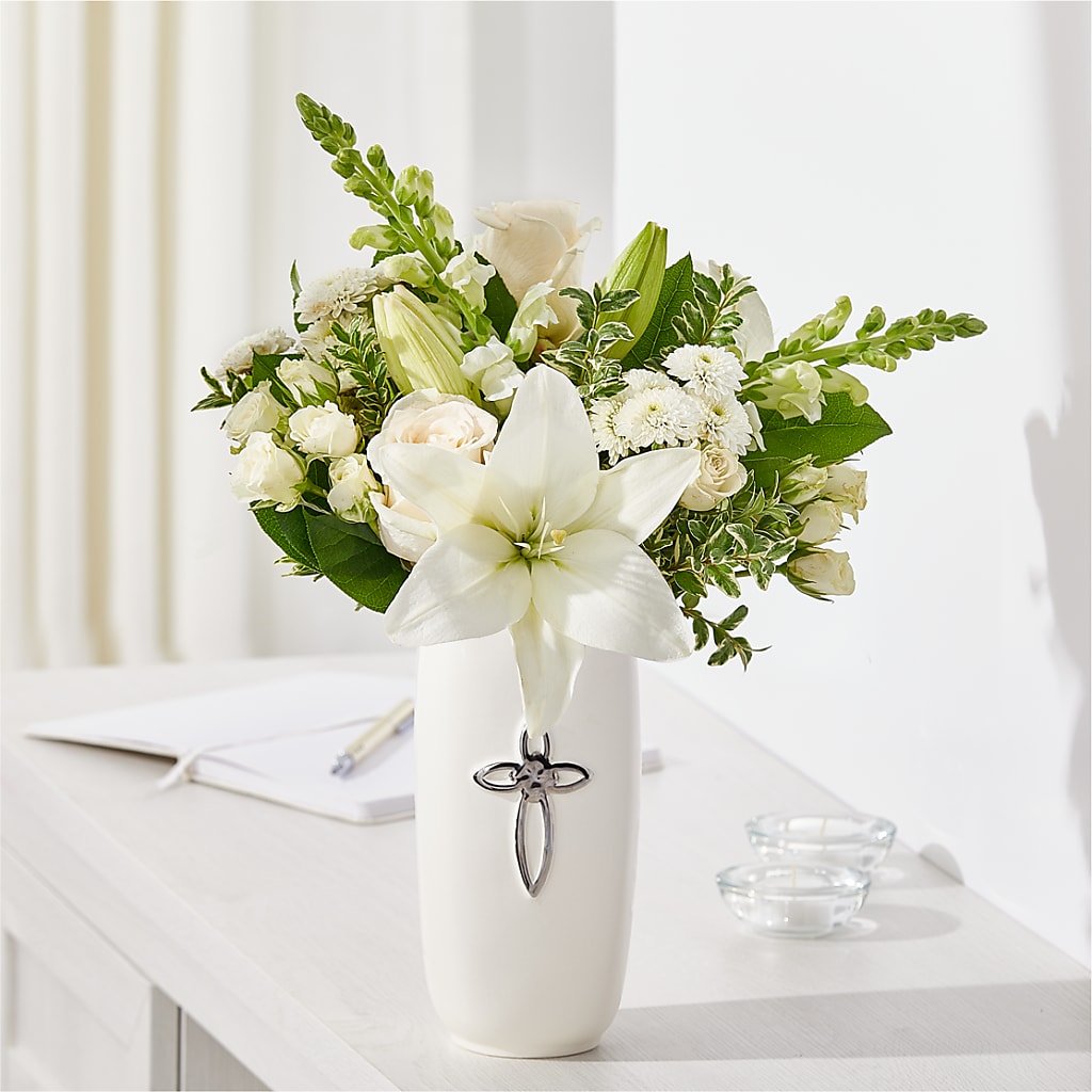 With Grace Bouquet – FLOWERS BY BAUERS & GREENHOUSE, Jarrettsville MD