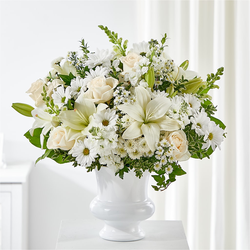 Uplifting Urn Arrangement – FLOWERS BY BAUERS & GREENHOUSE, Jarrettsville MD