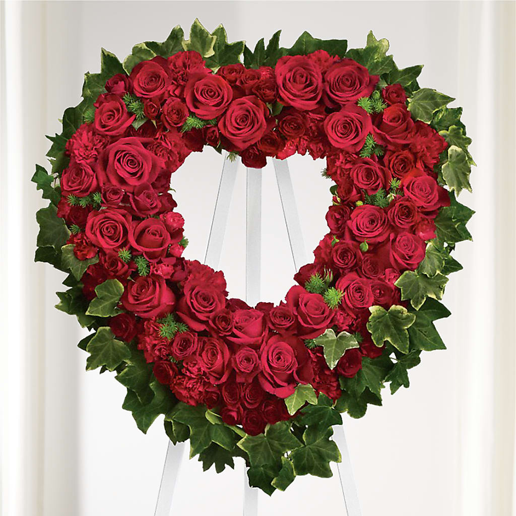 Wholehearted Standing Spray – FLOWERS BY BAUERS & GREENHOUSE, Jarrettsville MD