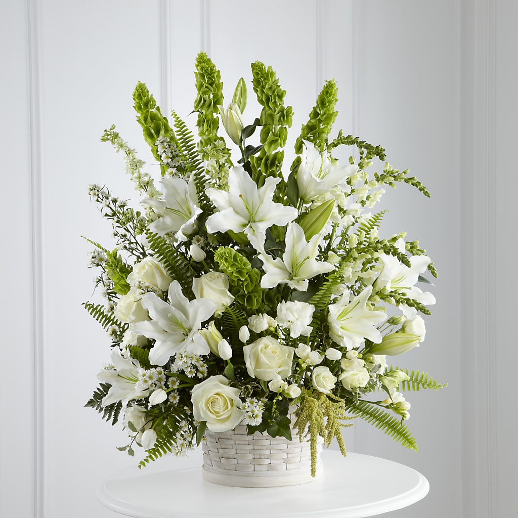 In Our Thoughts Arrangement – FLOWERS BY BAUERS & GREENHOUSE, Jarrettsville MD
