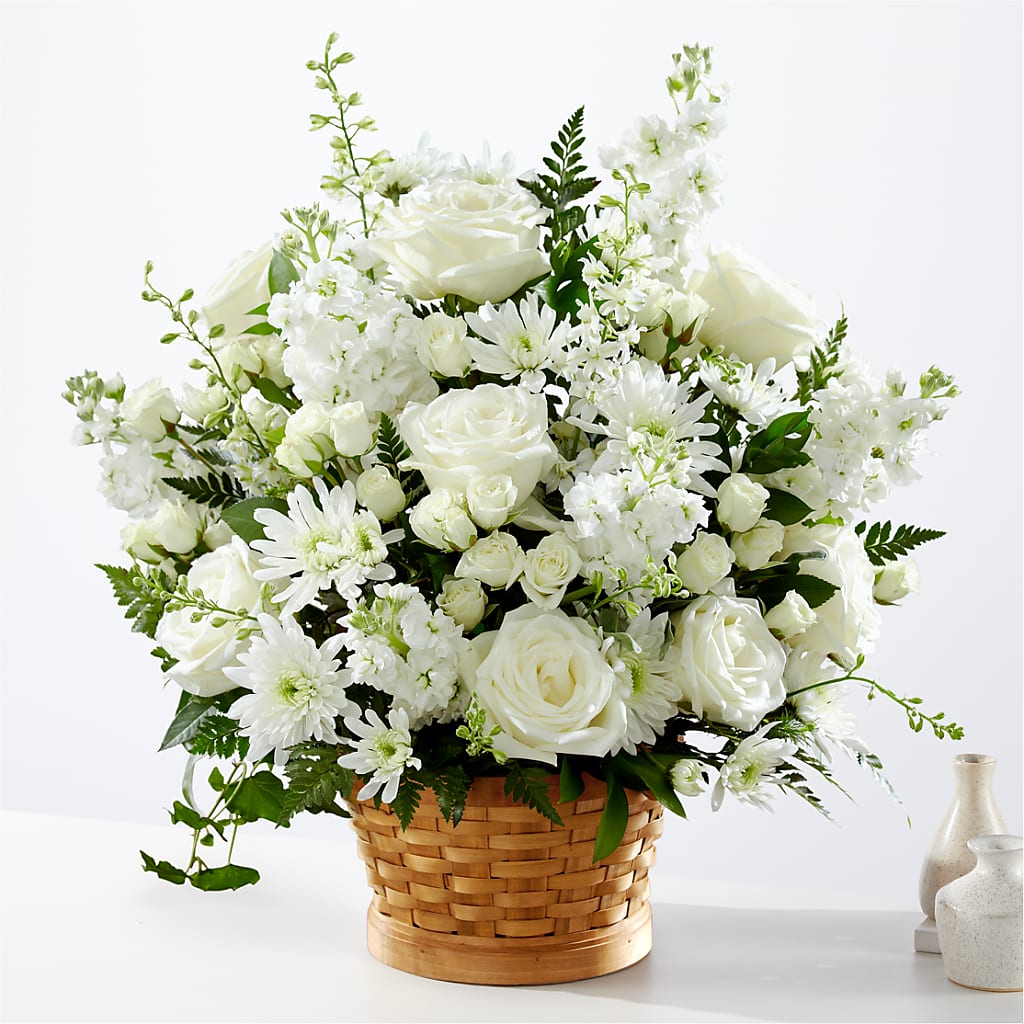Heartfelt Condolences Arrangement – FLOWERS BY BAUERS & GREENHOUSE, Jarrettsville MD