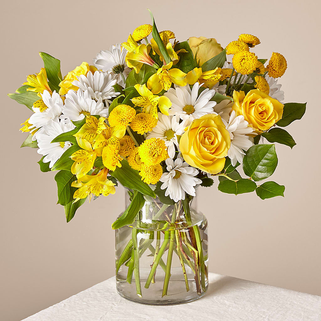 Sunny Sentiments Bouquet – FLOWERS BY BAUERS & GREENHOUSE, Jarrettsville MD