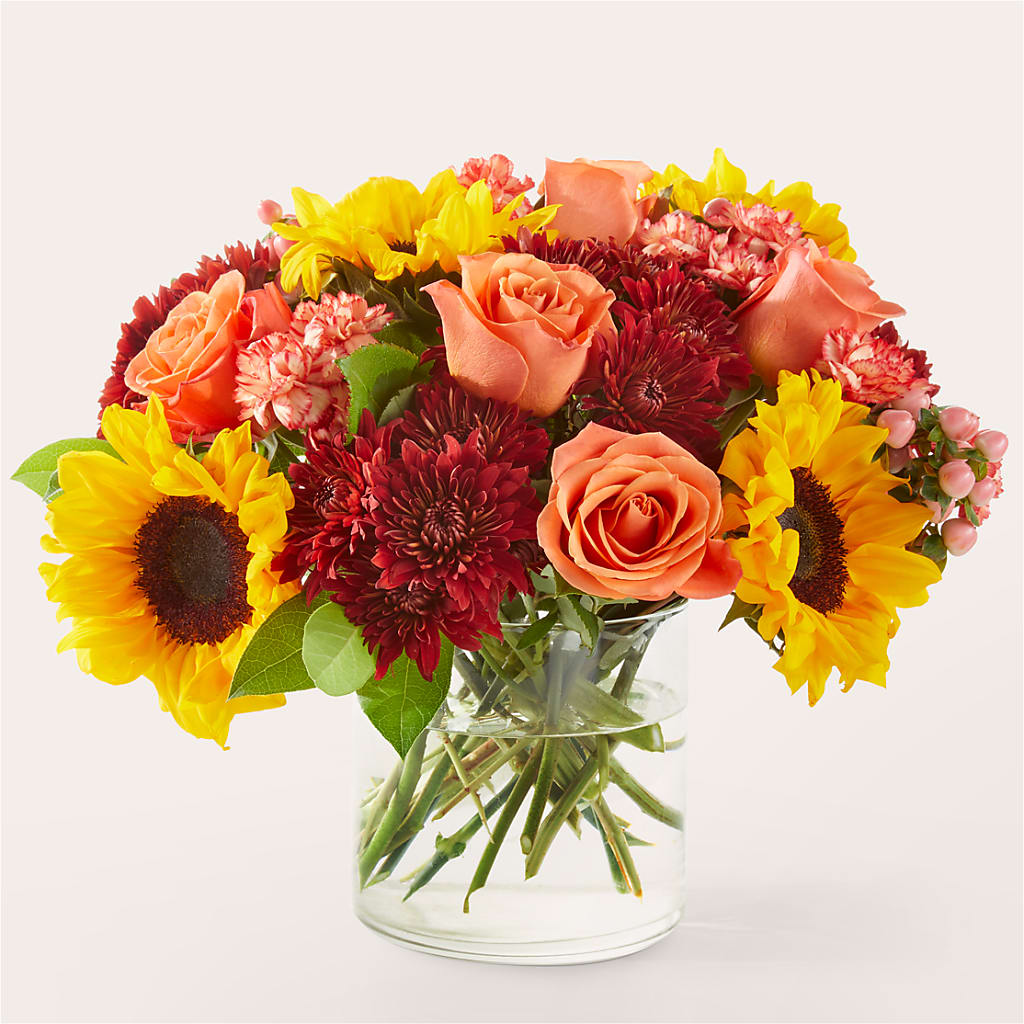 September Sunset Bouquet – FLOWERS BY BAUERS & GREENHOUSE, Jarrettsville MD