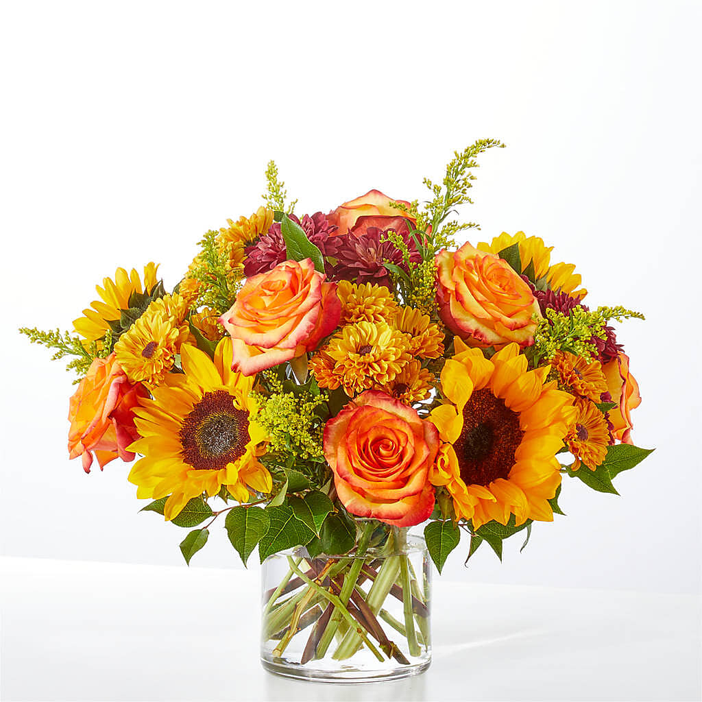 Flannel Scarf Bouquet – FLOWERS BY BAUERS & GREENHOUSE, Jarrettsville MD