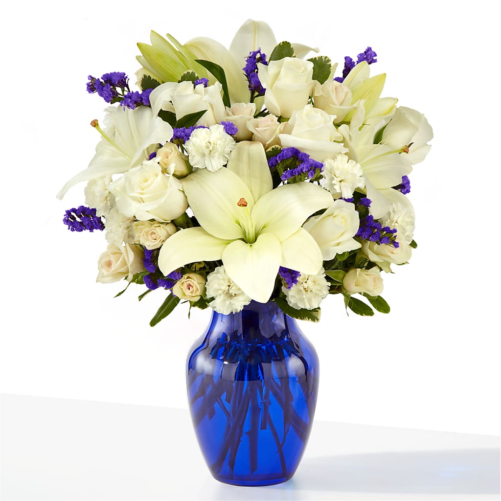 Sapphire Rush Bouquet – FLOWERS BY BAUERS & GREENHOUSE, Jarrettsville MD
