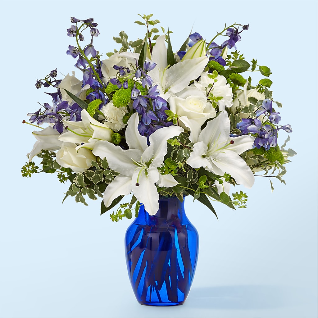 Santorini Bouquet – FLOWERS BY BAUERS & GREENHOUSE, Jarrettsville MD