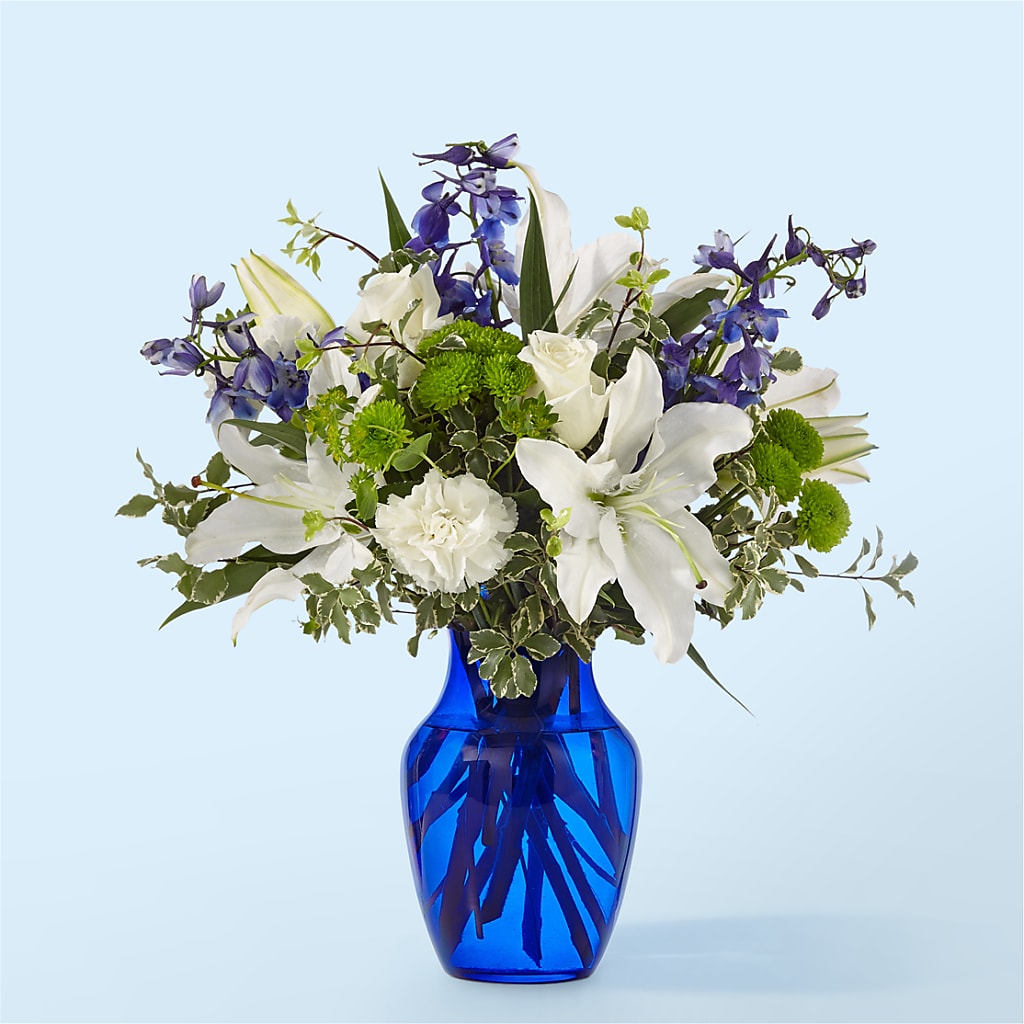 Santorini Bouquet – FLOWERS BY BAUERS & GREENHOUSE, Jarrettsville MD