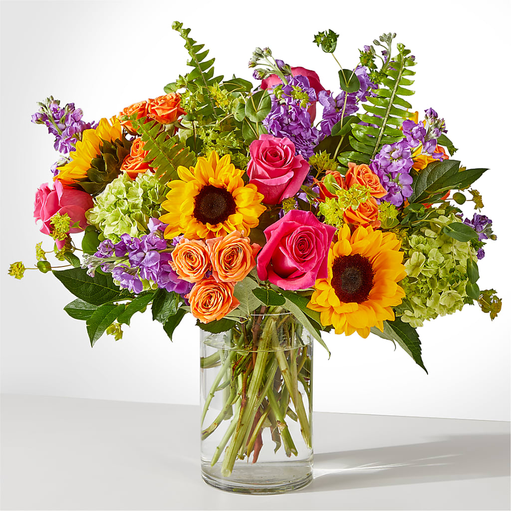 Vibrant Greetings Bouquet – FLOWERS BY BAUERS & GREENHOUSE, Jarrettsville MD