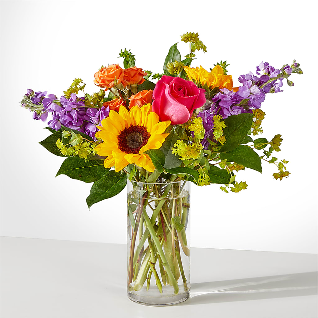 Vibrant Greetings Bouquet – FLOWERS BY BAUERS & GREENHOUSE, Jarrettsville MD