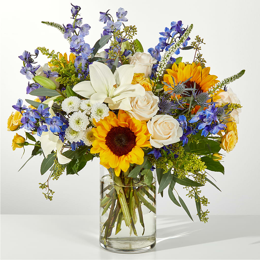 Wonderfully Sunny Bouquet – FLOWERS BY BAUERS & GREENHOUSE, Jarrettsville MD