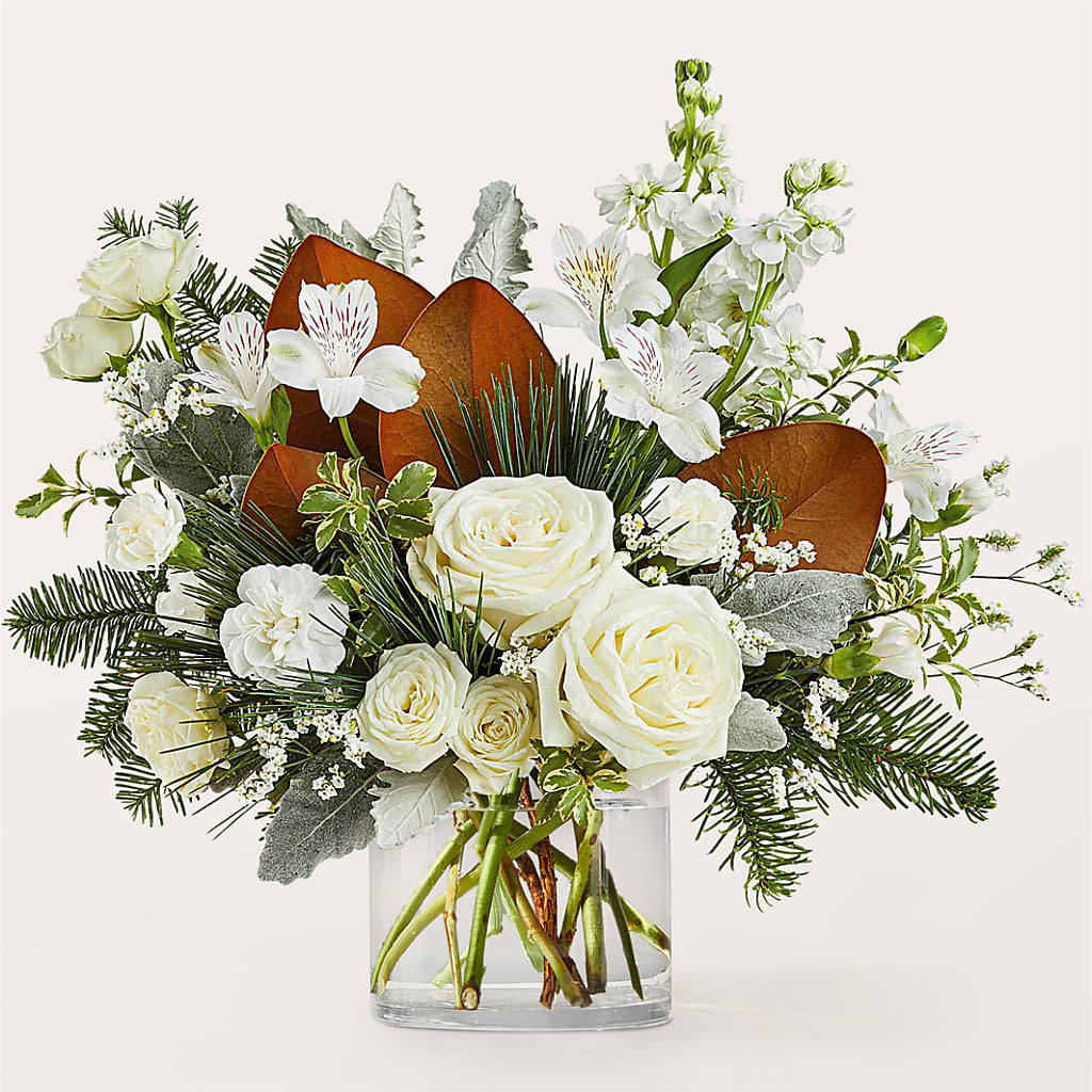 Fresh Snowfall Bouquet – FLOWERS BY BAUERS & GREENHOUSE, Jarrettsville MD