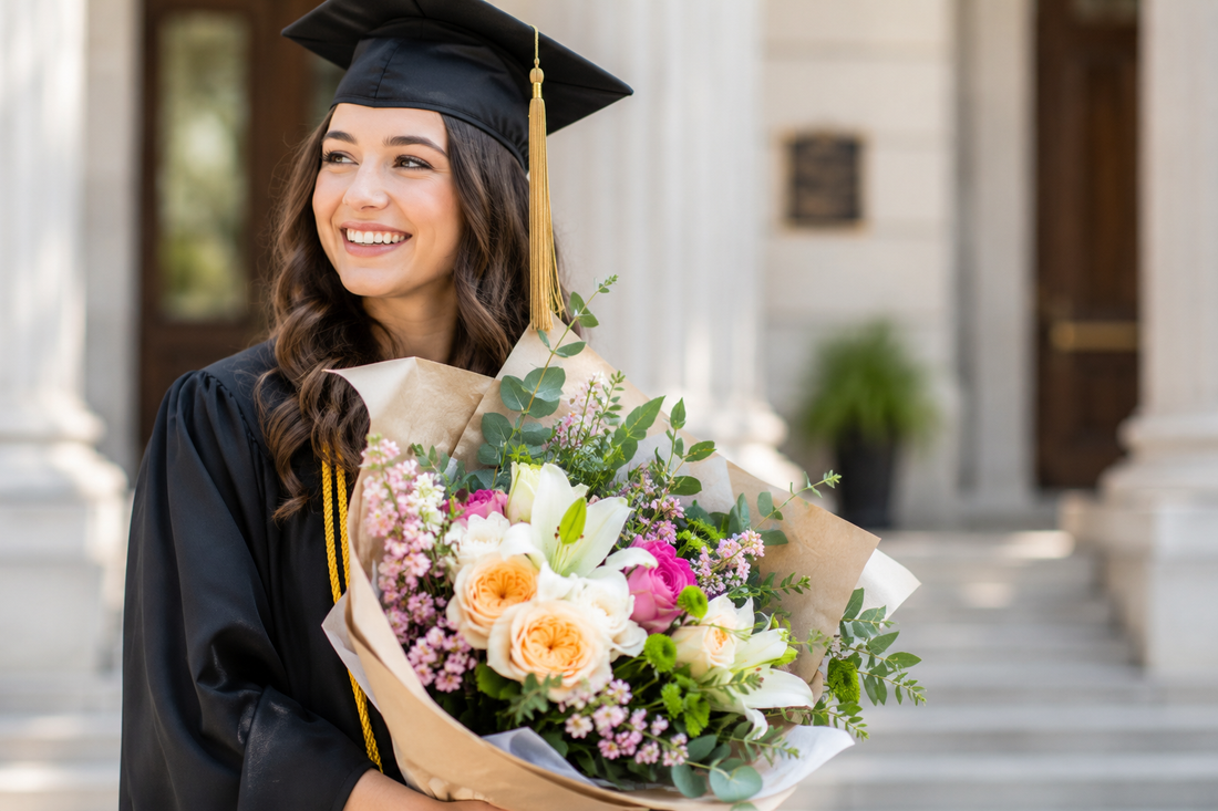 Spring Graduation Flowers Thoughtful Graduation Flower Ideas to Celebrate Their Achievement with ...