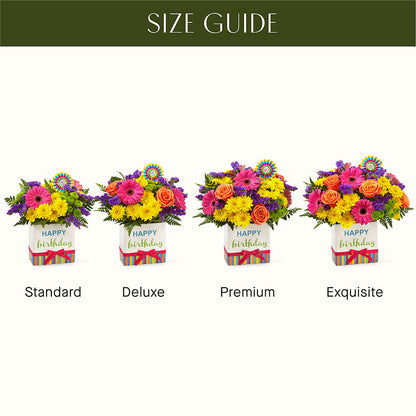 Birthday Brights Bouquet – FLOWERS BY BAUERS & GREENHOUSE, Jarrettsville MD