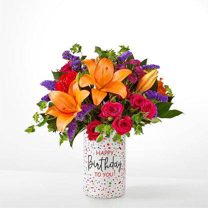 Birthday Palooza Bouquet – FLOWERS BY BAUERS & GREENHOUSE, Jarrettsville MD